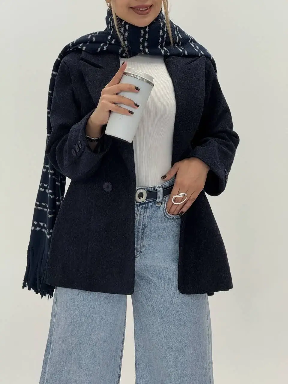 3596-پالتو فوتر ماهک